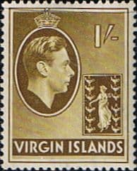 British Virgin Islands 1938 King George VI SG 117a Fine Mint