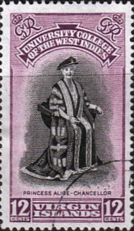 British Virgin Islands 1951 British West Indies University College SG 131 Fine Used