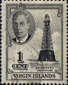 British Virgin Islands 1952 King George VI SG 136 Fine Used