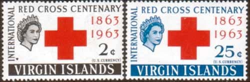 British Virgin Islands 1963 Red Cross Centenary Set Fine Mint