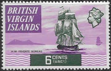 British Virgin Islands 1970 Ships SG 246 Fine Mint