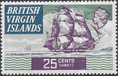 British Virgin Islands 1970 Ships SG 251 Fine Mint
