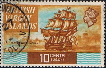 British Virgin Islands 1970 Ships SG 255 Fine Used