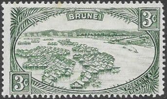 Brunei 1947 Native Houses SG 81 Fine Mint