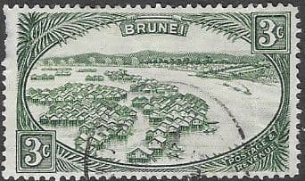 Brunei 1947 Native Houses SG 81 Fine Used