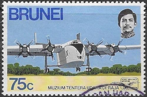Brunei 1972 Opening of RAF Museum, Hendon SG 201 Fine Used