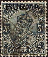Burma 1937 King George V Overprint SG 1 Fine Used
