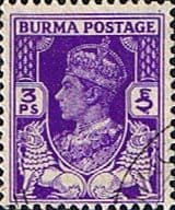 Burma 1938 King George VI SG 19 Fine Used