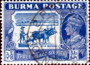 Burma 1938 King George VI SG 27 Fine Used