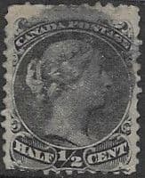 Canada 1868 Various frames SG 54 Fine Used