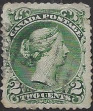 Canada 1868 Various frames SG 57d Fine Used