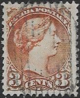 Canada 1870 Queen Victoria SG 79 Fine Used