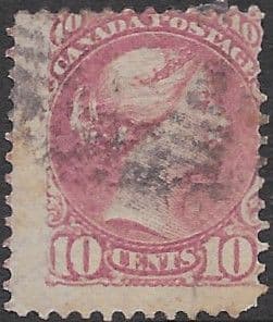 Canada 1870 Queen Victoria SG 89 Fine Used