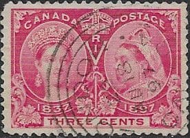 Canada 1897 SG 126 Jubilee Issue Fine Used