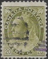 Canada 1898 Queen Victoria SG 165 Fine Used