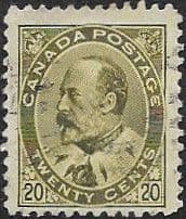 Canada 1903 SG 186 Edward VII Fine Used