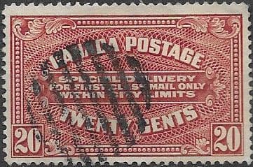 Canada 1922 SG S4 Special Delivery Fine Used