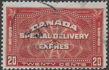 Canada 1930 Special Delivery Expres S7 Fine Used