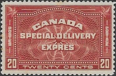 Canada 1932 Special Delivery Expres S7 Fine Mint