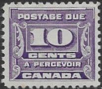 Canada 1933 Postage Due D17 Fine Mint