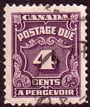 Canada 1935 Postage Due D21 Fine Used