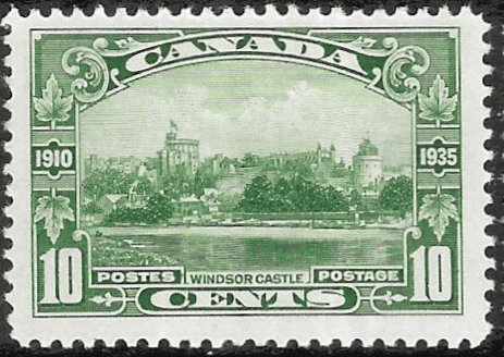 Canada 1935 SG 339 Silver Jubilee Windsor Castle Fine Mint