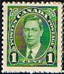 Canada 1937 SG 357 George VI Head Fine Mint