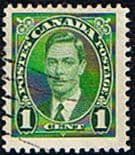 Canada 1937 SG 357 George VI Head Fine Used