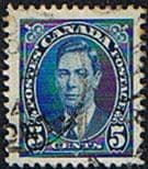 Canada 1937 SG 361 George VI Head Fine Used