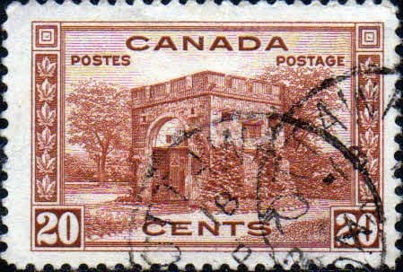 Canada 1937 SG 365 Fort Garry Gate Fine Used