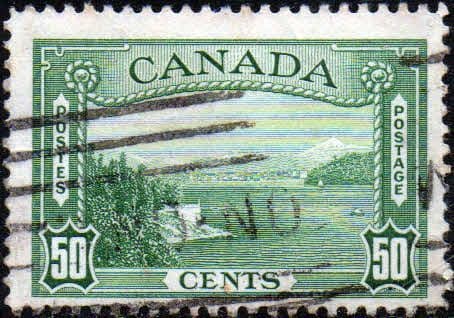 Canada 1937 SG 366 Vancouver Harbour Good Used