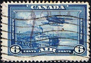 Canada 1937 SG 371 Air Flying Boat and Ferry Fine Used