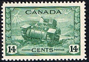 Canada 1942 SG 385 Ram Tank Fine Mint