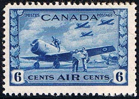 Canada 1942 SG 399 Air Training Camp Fine Mint