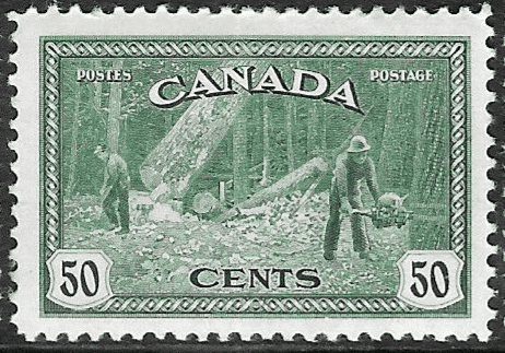 Canada 1946 SG 405 Peace Lumbering Fine Mint