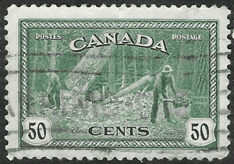 Canada 1946 SG 405 Peace Lumbering Fine Used