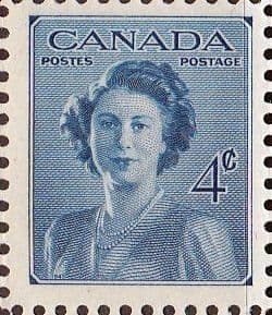 Canada 1948 SG 410 Princess Elizabeth Wedding Fine Mint