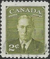 Canada 1949 SG 415a King George VI Fine Used