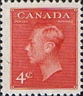 Canada 1949 SG 417 King George VI Fine Mint
