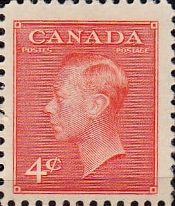 Canada 1949 SG 417b King George VI Fine Mint