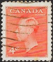 Canada 1949 SG 417b King George VI Fine Used
