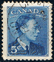 Canada 1949 SG 418 King George VI Fine Used