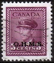 Canada 1949 SG O164 Official Overprint O.H.M.S Fine Used