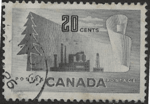 Canada 1950 Forestry products SG 441 Fine Used