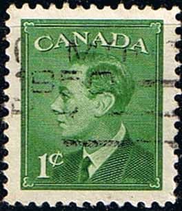 Canada 1950 SG 424 King George VI Fine Used