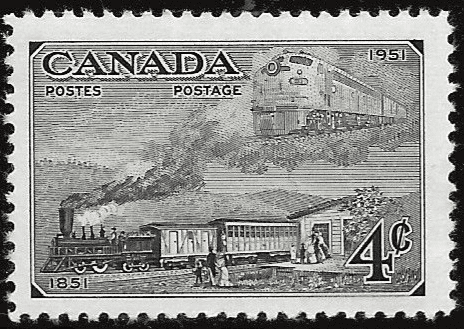 Canada 1951 Centenary of First Canadian Postage Stamp SG 436 Fine Mint