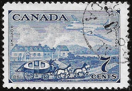 Canada 1951 Centenary of First Canadian Postage Stamp SG 438 Fine Used