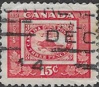 Canada 1951 Centenary of First Canadian Postage Stamp SG 439 Fine Used