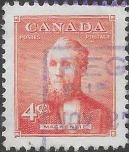 Canada 1951 Prime Ministers Sg 445 Fine Used