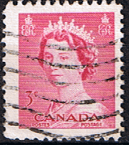 Canada 1953 SG 452 Queen Elizabeth Karsh Fine Used